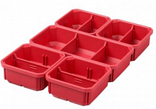 packout запчасть ячейки для тонких органайзеров 5шт(1 большая, 4 маленьких) (10013160/020821/0467860, купить metabo, купить husqvarna, купить bosch, купить makita, купить hitachi, купить hikoki, купить oregon, купить stihl