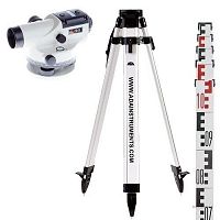 нивелир оптический ada basis+ рейка нивелирная телескопическая ada staff 3 + штатив алюмини, купить metabo, купить husqvarna, купить bosch, купить makita, купить hitachi, купить hikoki, купить oregon, купить stihl