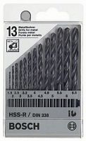 набор сверл по мет. 1,5-6,5мм hss-r 13 шт., купить metabo, купить husqvarna, купить bosch, купить makita, купить hitachi, купить hikoki, купить oregon, купить stihl