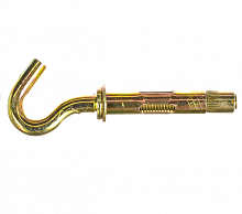 болт анкерный с крюком, 12 x 70 мм, 25 шт, желтопассивированный, зубр профессионал, купить metabo, купить husqvarna, купить bosch, купить makita, купить hitachi, купить hikoki, купить oregon, купить stihl