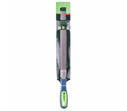 напильник, 250 мм, полукруглый, двухкомпонентная рукоятка, №2// сибртех, купить metabo, купить husqvarna, купить bosch, купить makita, купить hitachi, купить hikoki, купить oregon, купить stihl