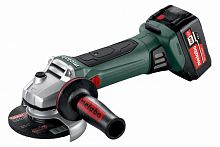 аккумуляторная угловая шлифмашина metabo w18ltx 125 2х4.0ач li-ion,кейс, купить metabo, купить husqvarna, купить bosch, купить makita, купить hitachi, купить hikoki, купить oregon, купить stihl