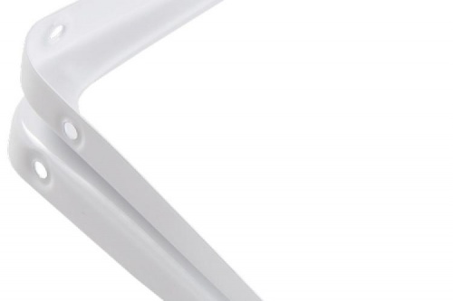 Кронштейн угловой с ребром, 200х250 мм, белый// Сибртех — купить в интернет-магазине amurinstrument.ru с доставкой по #WF_CITY_DAT# | Каталог с характеристиками и ценами кронштейн угловой с ребром, 200х250 мм, белый// сибртех, купить metabo, купить husqvarna, купить bosch, купить makita, купить hitachi, купить hikoki, купить oregon, купить stihl