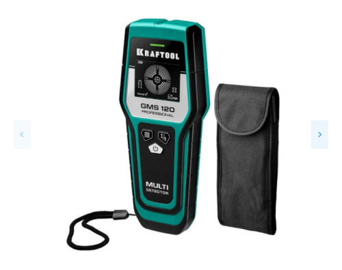детектор kraftoolуниверсальный gms 120 , купить metabo, купить husqvarna, купить bosch, купить makita, купить hitachi, купить hikoki, купить oregon, купить stihl