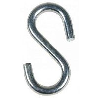 крюк s-образный, оцинкованный, 6мм, 2 шт, зубр 4-304566-06, купить metabo, купить husqvarna, купить bosch, купить makita, купить hitachi, купить hikoki, купить oregon, купить stihl