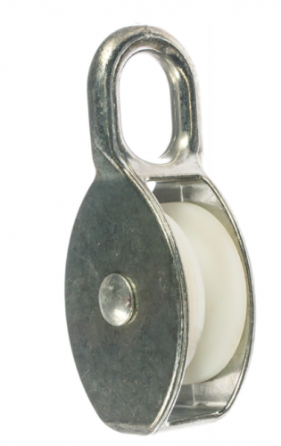 блок одинарный, 9x40мм, 1 шт, нейлоновый шкив, зубр, купить metabo, купить husqvarna, купить bosch, купить makita, купить hitachi, купить hikoki, купить oregon, купить stihl