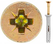 дюбель-гвоздь полипропиленовый с цилиндрическим бортиком 8х80мм,100шт// сибртех, купить metabo, купить husqvarna, купить bosch, купить makita, купить hitachi, купить hikoki, купить oregon, купить stihl