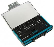 отвертка с набором бит и торцевых головок для точных работ, гибкий привод. 48 штук, crmo// gross, купить metabo, купить husqvarna, купить bosch, купить makita, купить hitachi, купить hikoki, купить oregon, купить stihl