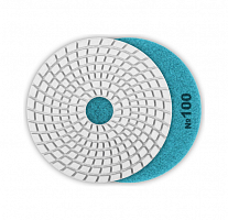 зубр  125 мм, №100, мокрое шлифование, алмазный гибкий шлифовальный круг агшк, профессионал (29867-1, купить metabo, купить husqvarna, купить bosch, купить makita, купить hitachi, купить hikoki, купить oregon, купить stihl