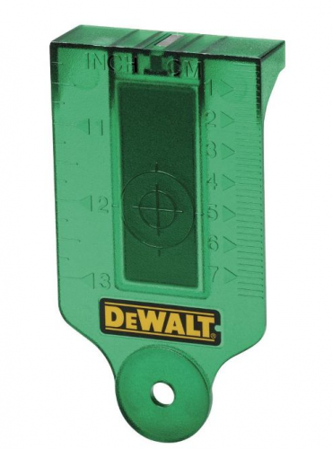Мишень-лучеуловитель для зеленого лазера DEWALT DE0730G-XJ — купить в интернет-магазине amurinstrument.ru с доставкой по #WF_CITY_DAT# | Каталог с характеристиками и ценами мишень-лучеуловитель для зеленого лазера dewalt de0730g-xj, купить metabo, купить husqvarna, купить bosch, купить makita, купить hitachi, купить hikoki, купить oregon, купить stihl
