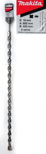 Бур SDS-plus Vplus 18х600 — купить в интернет-магазине amurinstrument.ru с доставкой по #WF_CITY_DAT# | Каталог с характеристиками и ценами бур sds-plus vplus 18х600, купить metabo, купить husqvarna, купить bosch, купить makita, купить hitachi, купить hikoki, купить oregon, купить stihl