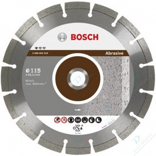 алмазный диск bosch pf abrasive 150-22,23, купить metabo, купить husqvarna, купить bosch, купить makita, купить hitachi, купить hikoki, купить oregon, купить stihl