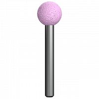 шарошка абразивная практика оксид алюминия, шарообразная 25 мм, хвост 6 мм, блистер, купить metabo, купить husqvarna, купить bosch, купить makita, купить hitachi, купить hikoki, купить oregon, купить stihl