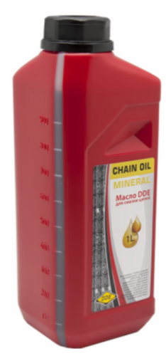 масло для смазки цепей dde  ( 1л ) минеральное, купить metabo, купить husqvarna, купить bosch, купить makita, купить hitachi, купить hikoki, купить oregon, купить stihl