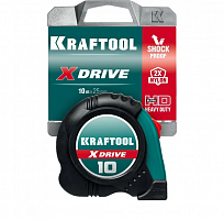 kraftool  x-drive, 10 м х 25 мм, рулетка (34122-10), купить metabo, купить husqvarna, купить bosch, купить makita, купить hitachi, купить hikoki, купить oregon, купить stihl
