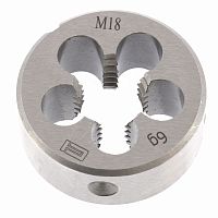 плашка м18 х 2,5 мм// сибртех, купить metabo, купить husqvarna, купить bosch, купить makita, купить hitachi, купить hikoki, купить oregon, купить stihl