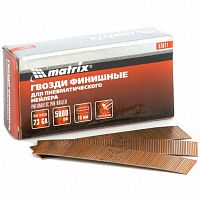 гвозди финишные (шпильки) 23ga диам. 0,64 мм длина -15 мм,5000 шт// matrix, купить metabo, купить husqvarna, купить bosch, купить makita, купить hitachi, купить hikoki, купить oregon, купить stihl
