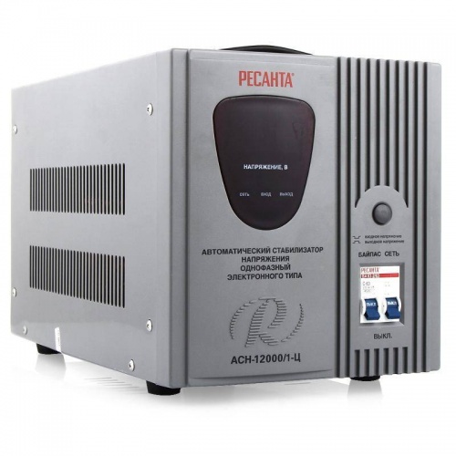 Стабилизатор РЕСАНТА АСН-12000/1-Ц — купить в интернет-магазине amurinstrument.ru с доставкой по #WF_CITY_DAT# | Каталог с характеристиками и ценами стабилизатор ресанта асн-12000/1-ц, купить metabo, купить husqvarna, купить bosch, купить makita, купить hitachi, купить hikoki, купить oregon, купить stihl