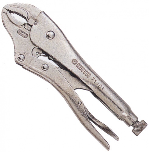 зажим ручной sata 186мм, s71102, купить metabo, купить husqvarna, купить bosch, купить makita, купить hitachi, купить hikoki, купить oregon, купить stihl