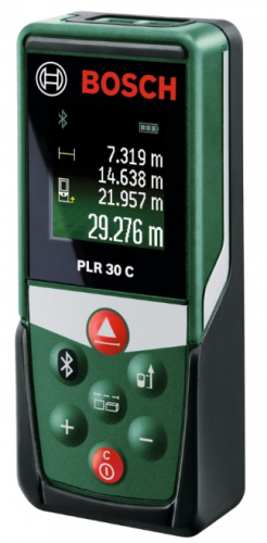 Дальномер лазерный BOSCH PLR30С — купить в интернет-магазине amurinstrument.ru с доставкой по #WF_CITY_DAT# | Каталог с характеристиками и ценами дальномер лазерный bosch plr30с, купить metabo, купить husqvarna, купить bosch, купить makita, купить hitachi, купить hikoki, купить oregon, купить stihl