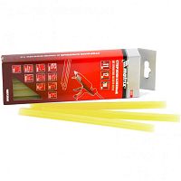 стержни клеевые, 11 x 200 мм, желтые, 12 шт.// matrix, купить metabo, купить husqvarna, купить bosch, купить makita, купить hitachi, купить hikoki, купить oregon, купить stihl