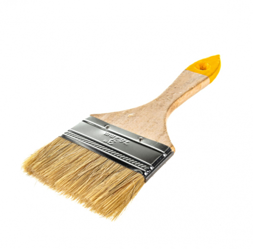 Кисть малярная плоская "Любитель", 3", (шт.) — купить в интернет-магазине amurinstrument.ru с доставкой по #WF_CITY_DAT# | Каталог с характеристиками и ценами кисть малярная плоская "любитель", 3", (шт.), купить metabo, купить husqvarna, купить bosch, купить makita, купить hitachi, купить hikoki, купить oregon, купить stihl