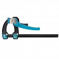 струбцина реечная быстрозажимная,металлический корпус,рычажный храповый механизм, 8"/200 мм// gross, купить metabo, купить husqvarna, купить bosch, купить makita, купить hitachi, купить hikoki, купить oregon, купить stihl