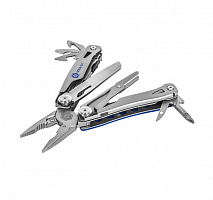 мультитул кобальт 14 в 1, корпус из нерж.стали, 2-х комп. рукоятки из алюминия и abs пластика, чехол, купить metabo, купить husqvarna, купить bosch, купить makita, купить hitachi, купить hikoki, купить oregon, купить stihl