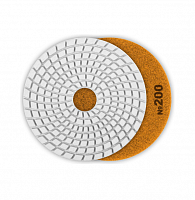 зубр  агшк 125 мм, №200, мокрое шлифование, алмазный гибкий шлифовальный круг (29867-200), купить metabo, купить husqvarna, купить bosch, купить makita, купить hitachi, купить hikoki, купить oregon, купить stihl
