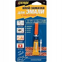 клей секунда замазка для эмали с кисточкой, белый. инд.блистер. 6 гр., купить metabo, купить husqvarna, купить bosch, купить makita, купить hitachi, купить hikoki, купить oregon, купить stihl