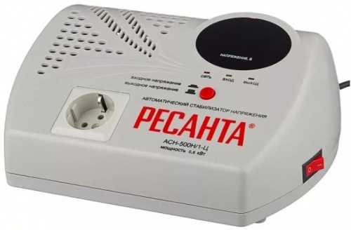 Стабилизатор РЕСАНТА АСН-500 Н/1-Ц — купить в интернет-магазине amurinstrument.ru с доставкой по #WF_CITY_DAT# | Каталог с характеристиками и ценами стабилизатор ресанта асн-500 н/1-ц, купить metabo, купить husqvarna, купить bosch, купить makita, купить hitachi, купить hikoki, купить oregon, купить stihl