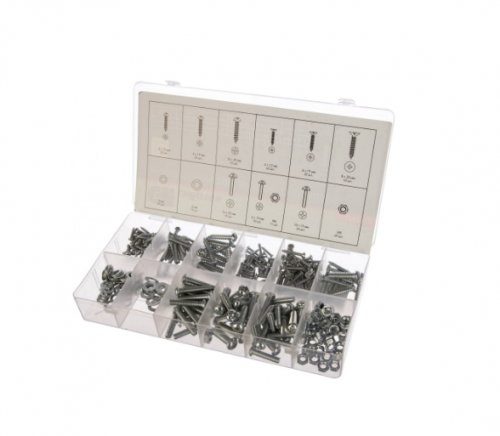 набор саморезов, винтов, гаек, шайб, 347 предм.// сибртех, купить metabo, купить husqvarna, купить bosch, купить makita, купить hitachi, купить hikoki, купить oregon, купить stihl