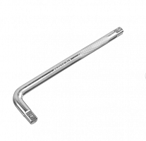 вороток г-образный, 250*50 мм, квадрат 1/2", crv, матовый хром// denzel, купить metabo, купить husqvarna, купить bosch, купить makita, купить hitachi, купить hikoki, купить oregon, купить stihl