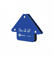 угольник магнитный кобальт "стрелка", 80 мм, на 3 угла: 45, 90, 135 градусов, магнит до 11 кг., блис, купить metabo, купить husqvarna, купить bosch, купить makita, купить hitachi, купить hikoki, купить oregon, купить stihl