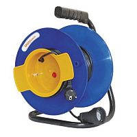 удлинитель fit  на катушке без заземления 83265, купить metabo, купить husqvarna, купить bosch, купить makita, купить hitachi, купить hikoki, купить oregon, купить stihl