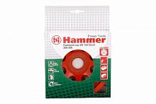 чашка алмазная зачистная hammer flex 206-206 cup 2r  125*22мм двухрядная, купить metabo, купить husqvarna, купить bosch, купить makita, купить hitachi, купить hikoki, купить oregon, купить stihl