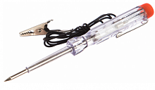 пробник зубр "мастер" для автопроводки, пластик. клипса, на подвеске, провод 86см, 6-24в, 140мм, купить metabo, купить husqvarna, купить bosch, купить makita, купить hitachi, купить hikoki, купить oregon, купить stihl