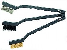 набор щеток matrix 3шт, метел. с пластмассовой ручкой, купить metabo, купить husqvarna, купить bosch, купить makita, купить hitachi, купить hikoki, купить oregon, купить stihl