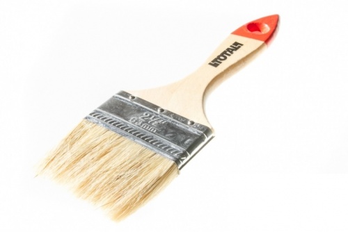 кисть флейцевая эконом 2,5" (63 мм), купить metabo, купить husqvarna, купить bosch, купить makita, купить hitachi, купить hikoki, купить oregon, купить stihl