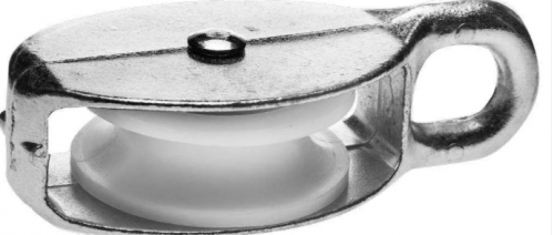 блок одинарный, 16x65мм, 1 шт, нейлоновый шкив, зубр, купить metabo, купить husqvarna, купить bosch, купить makita, купить hitachi, купить hikoki, купить oregon, купить stihl