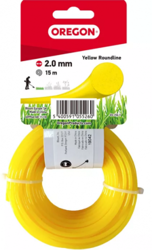 ЛЕСКА,КРУГЛАЯ ЖЕЛТАЯ, 2.0MM-15M OREGON — купить в интернет-магазине amurinstrument.ru с доставкой по #WF_CITY_DAT# | Каталог с характеристиками и ценами леска,круглая желтая, 2.0mm-15m oregon, купить metabo, купить husqvarna, купить bosch, купить makita, купить hitachi, купить hikoki, купить oregon, купить stihl