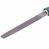 напильник, 150 мм, плоский, двухкомпонентная рукоятка, №2// сибртех, купить metabo, купить husqvarna, купить bosch, купить makita, купить hitachi, купить hikoki, купить oregon, купить stihl