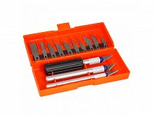 набор ножей для резьбы по дереву, 13 лезвий (hobbi) (уп.), купить metabo, купить husqvarna, купить bosch, купить makita, купить hitachi, купить hikoki, купить oregon, купить stihl