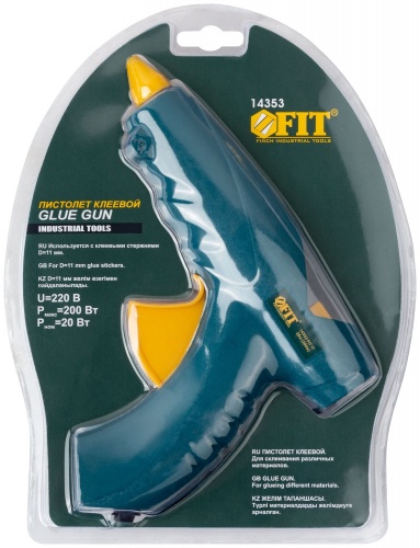 пистолет клеевой д. 11 мм, 20 вт /200 вт, купить metabo, купить husqvarna, купить bosch, купить makita, купить hitachi, купить hikoki, купить oregon, купить stihl