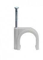 скоба крепежная плоск.  r-4 в компл. с гвоздем, купить metabo, купить husqvarna, купить bosch, купить makita, купить hitachi, купить hikoki, купить oregon, купить stihl