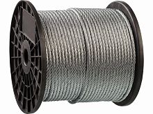 трос стальной, оцинкованный, din 3055, d=4 мм, l=200 м, зубр профессионал, купить metabo, купить husqvarna, купить bosch, купить makita, купить hitachi, купить hikoki, купить oregon, купить stihl