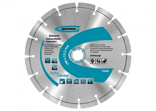 Алмазный диск GROSS 125х22,2мм лазерная приварка сегментов — купить в интернет-магазине amurinstrument.ru с доставкой по #WF_CITY_DAT# | Каталог с характеристиками и ценами алмазный диск gross 125х22,2мм лазерная приварка сегментов, купить metabo, купить husqvarna, купить bosch, купить makita, купить hitachi, купить hikoki, купить oregon, купить stihl