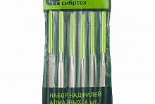 набор надфилей алмазных, 140х70х3, 6 шт.// сибртех, купить metabo, купить husqvarna, купить bosch, купить makita, купить hitachi, купить hikoki, купить oregon, купить stihl